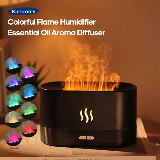 Flame Glow Aroma Humidifier